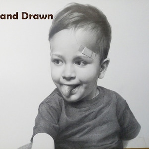 Custom pencil drawing, Original drawing, Personalized portrait, Pencil sketch, Hand drawing portrait from photos