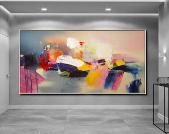 Extra Large painting, Original canvas painting, Modern original paintings, Hand painted artwork, Contemporary wall art, Abstract painting