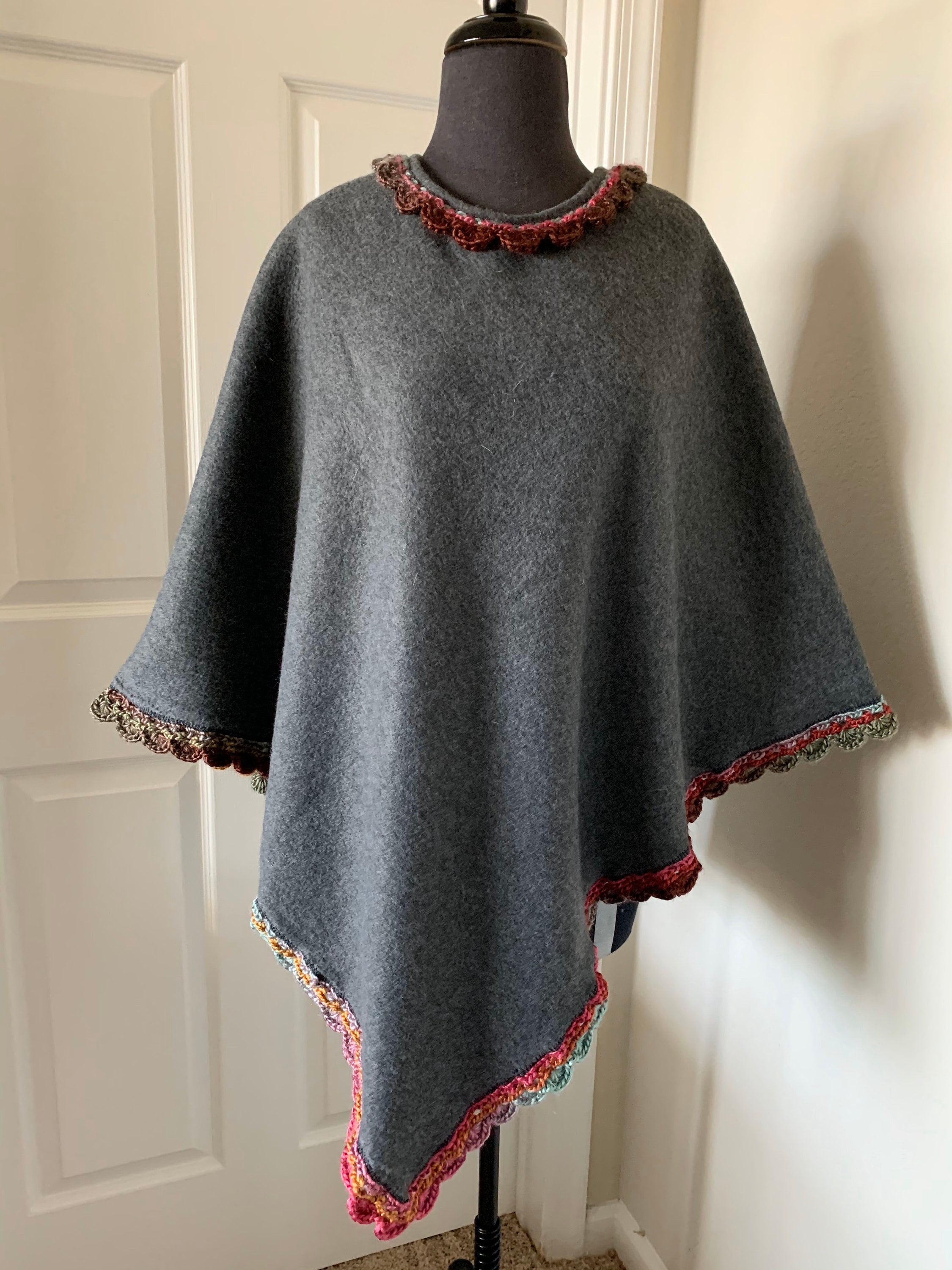 WOOL PONCHO MUJERES Mujer Cover up Invierno Poncho Wrap Etsy