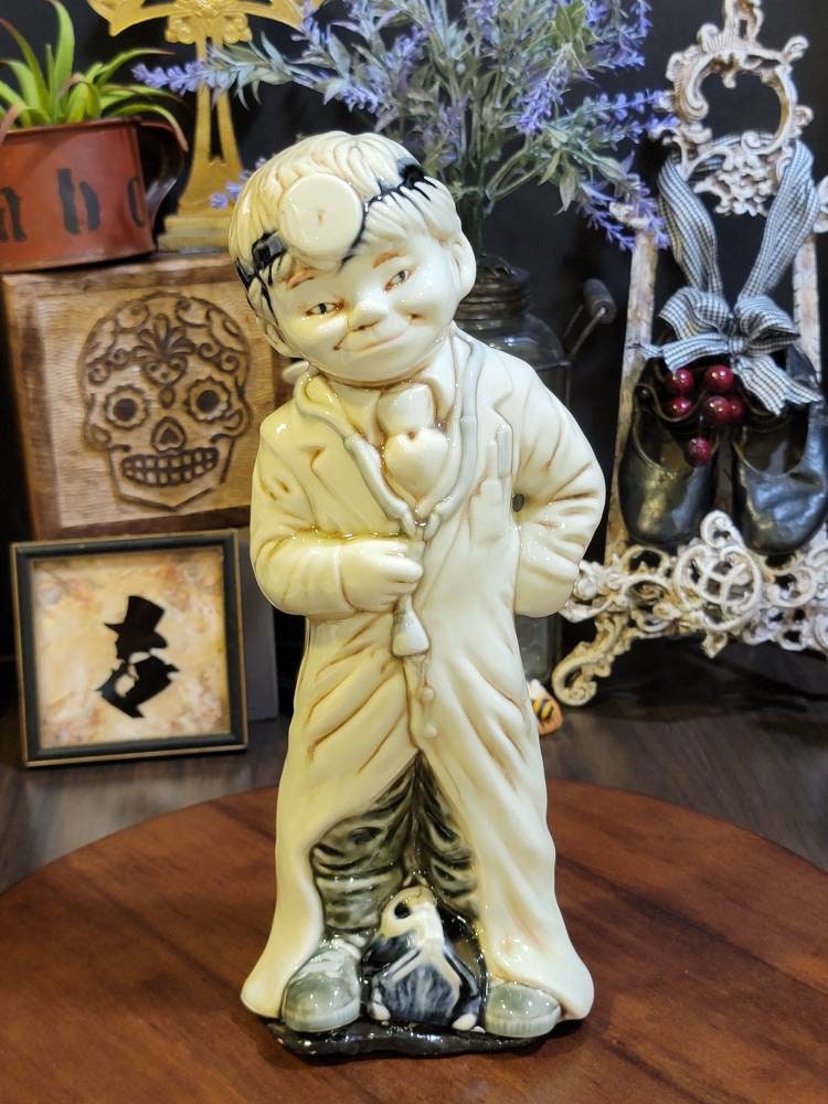 Vintage Little Rascal Boy Doctor Costume W/ Sling Shot Figurine, Doctor ...