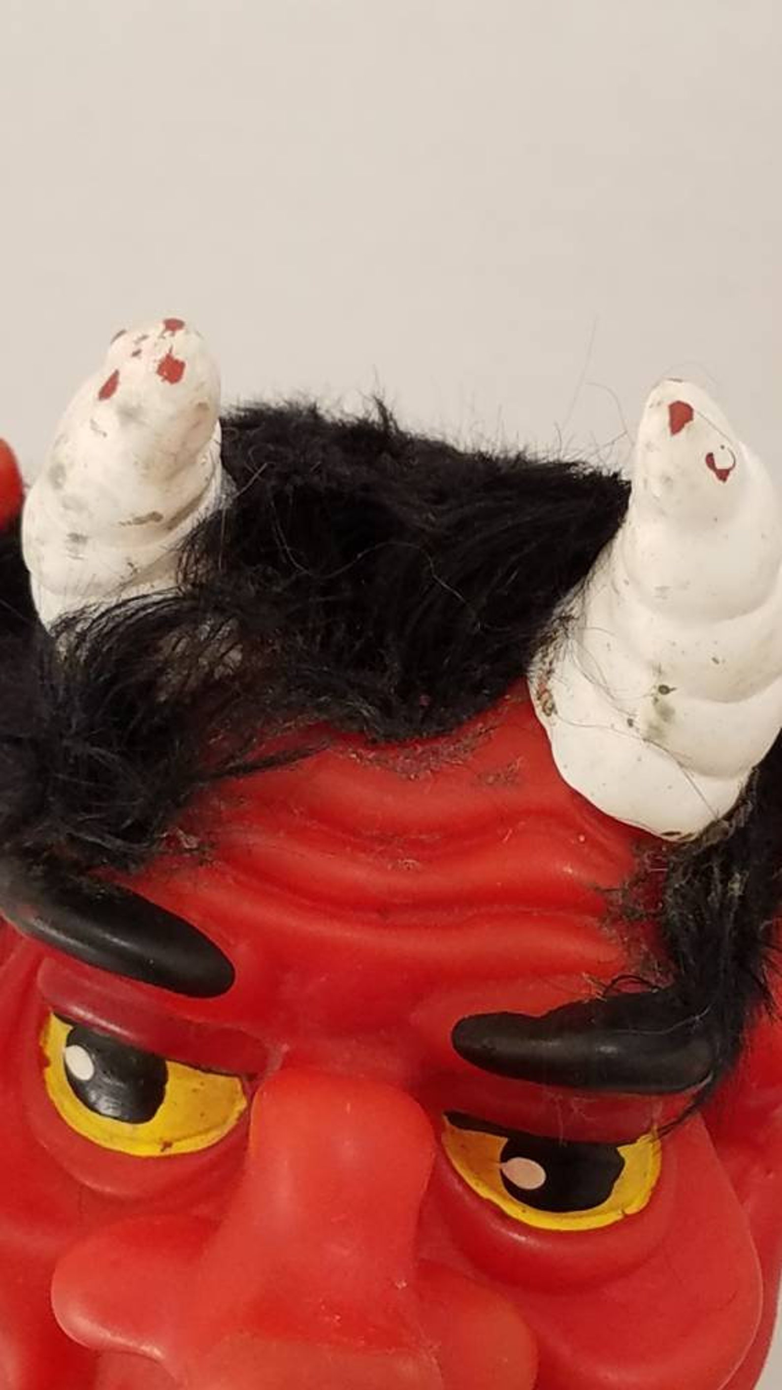 vintage devil hand puppet
