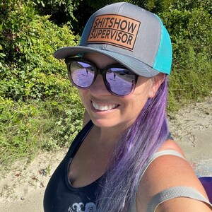 Funny Summer Trucker Hat For Men and Women, Shitshow Supervisor Richardson 112 Snapback