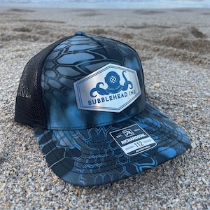 US Navy Submarine Trucker Hat, Bubbblehead Ink Submariner Veteran Hat