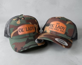 Gorra de camionero "Mi Vieja Dama": Regalo divertido a juego para parejas