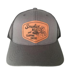 Smokin Meats and Clapping Cheeks Funny Hat Men Inappropriate | BBQ Gift for Man image 8