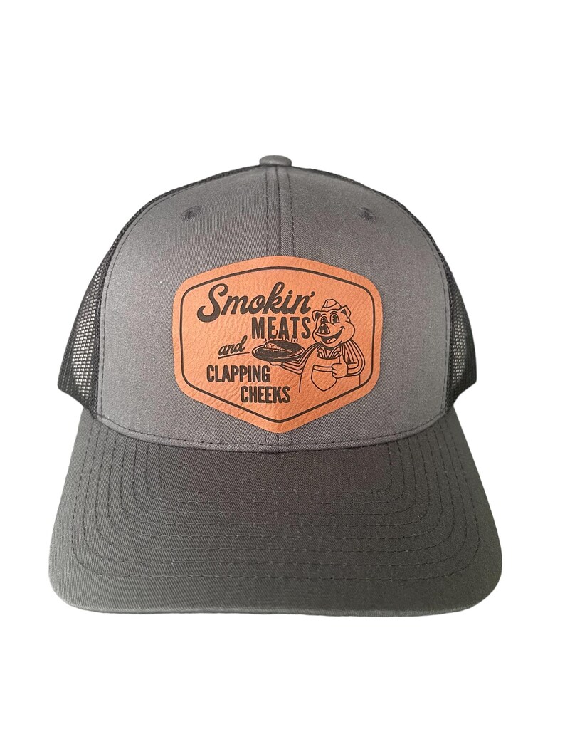 Smokin Meats and Clapping Cheeks Funny Hat Men Inappropriate | BBQ Gift for Man image 8