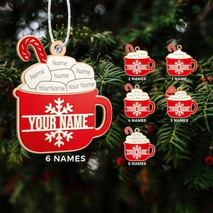 2023 Personalized Christmas Ornaments | 2023 Ornament | 2023 Family Ornament | Personalized Ornaments Christmas