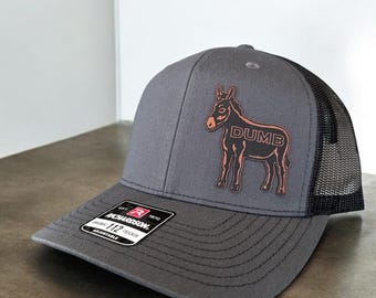 Donkey Hat Baseball, Smart Ass Funny Trucker Hat for Men