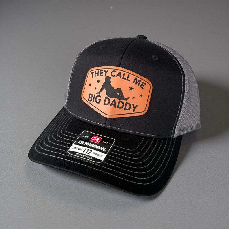 Funny Dad Hat, They Call Me Big Daddy-patch, Richardson 112-snapback afbeelding 15