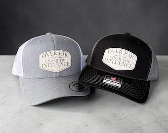 Matching Couple Golf Hats, Funny His and Her Gifts, Golf Hat Trucker