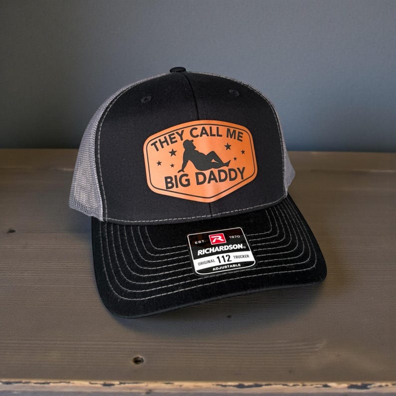 Funny Dad Hat, They Call Me Big Daddy-patch, Richardson 112-snapback afbeelding 16