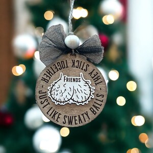 Funny Mens Christmas Ornament 2024, Funny Coworker Gift