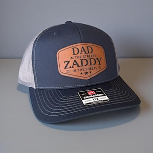 Zaddy Dad Hat, Funny Christmas Gift, Richardson 112 Trucker with Patch