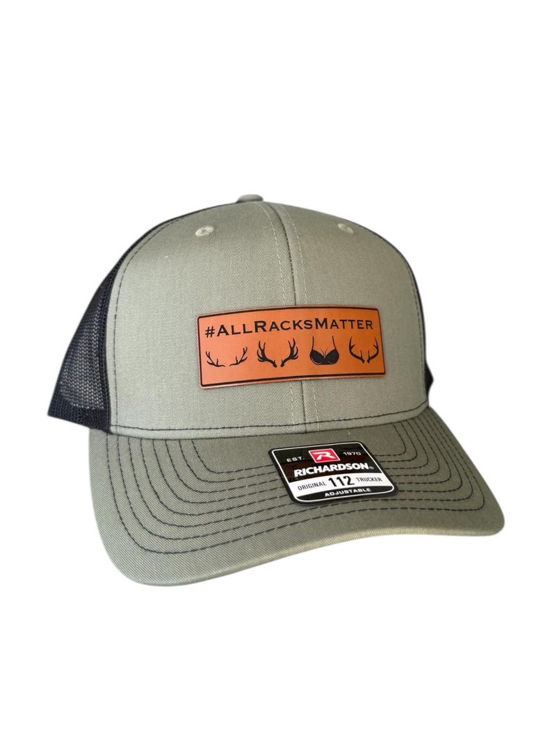 All Racks Matter Hat, Hunting Trucker Hat, Gift for Hunter Husband, Valentine's Day Gift For Boyfriend immagine 11