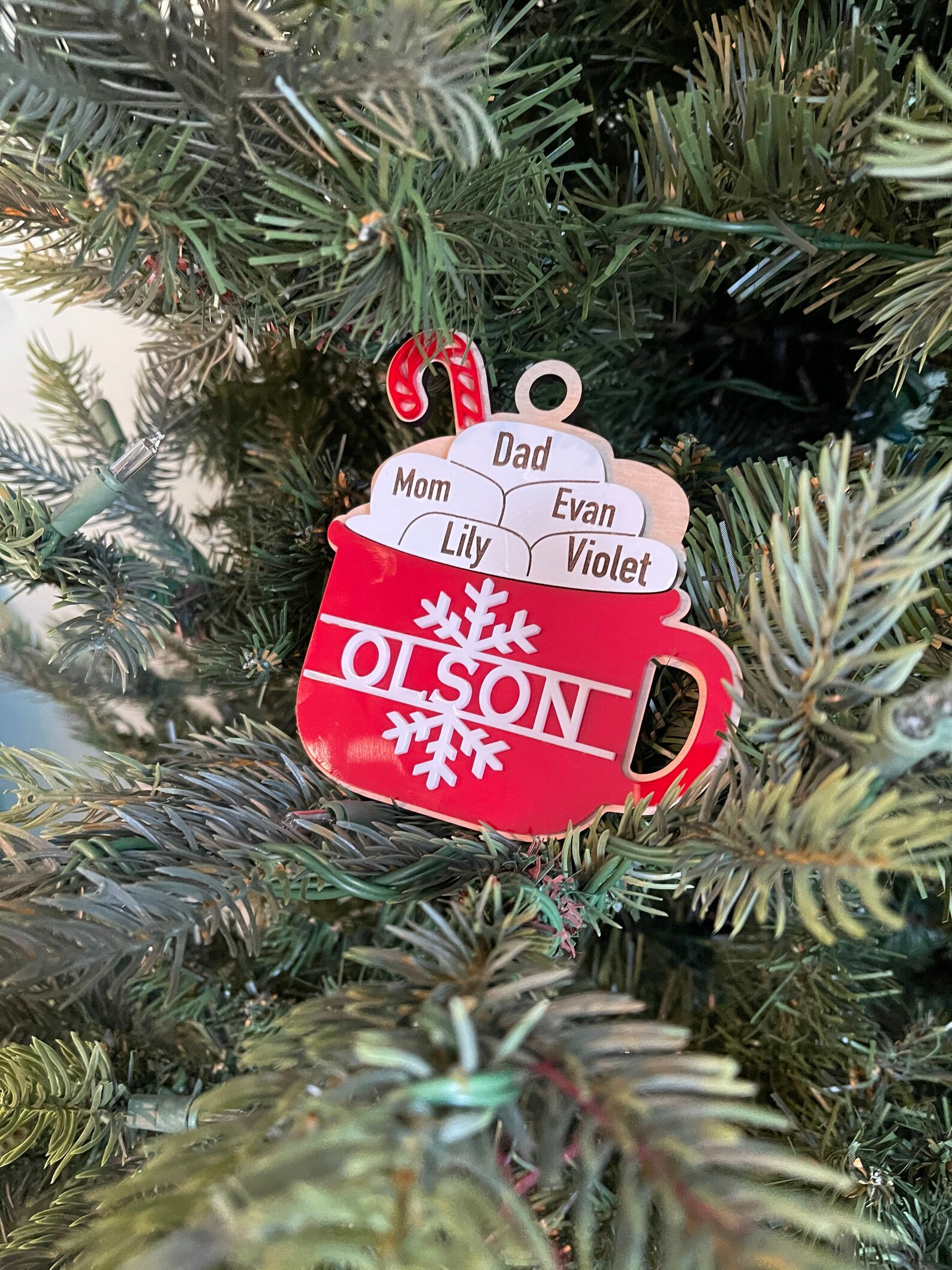 2022 Personalized Christmas Ornaments 2022 Ornament 2022 Etsy