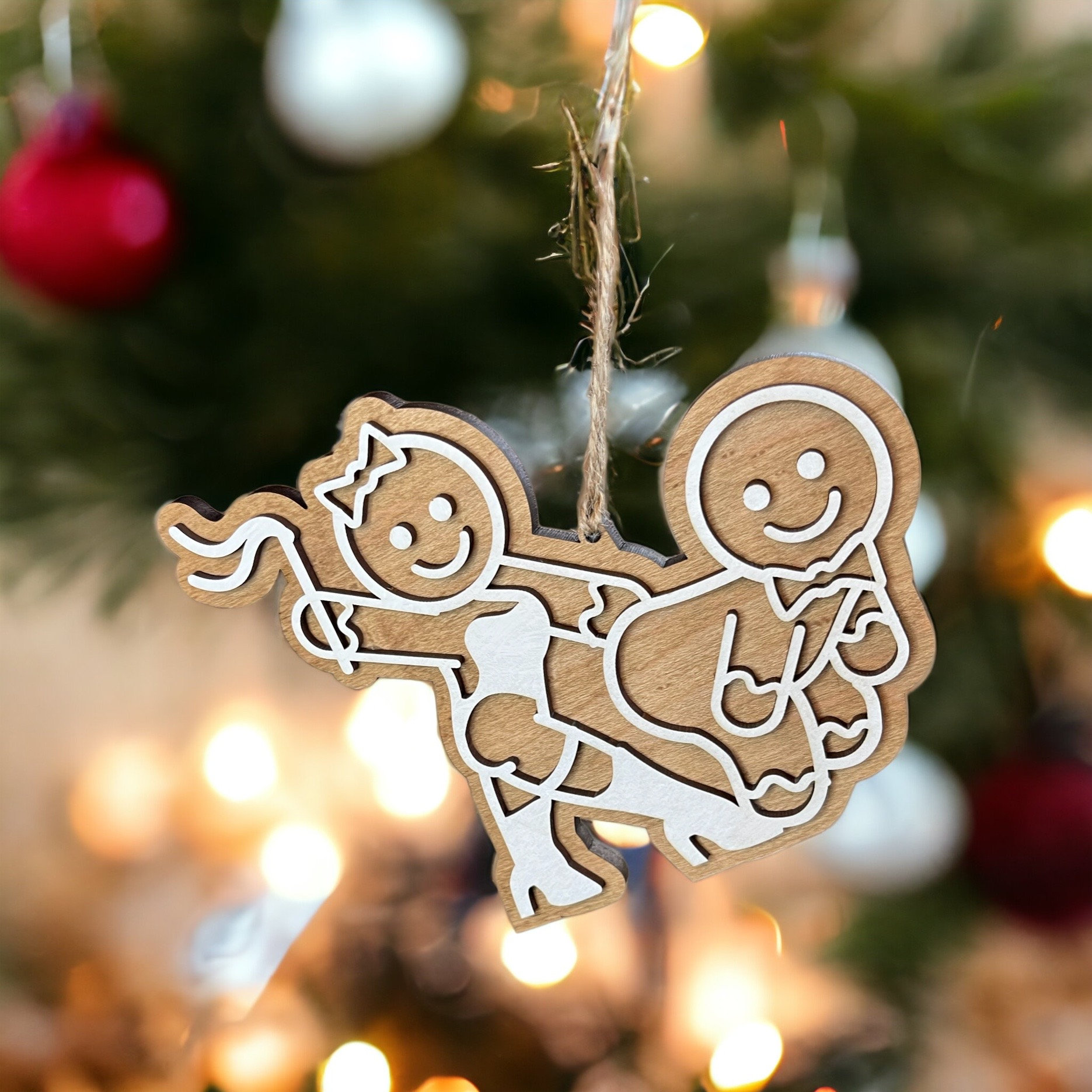 BDSM Kinky Christmas Ornament for Adults | Funny Couple Gift - Etsy