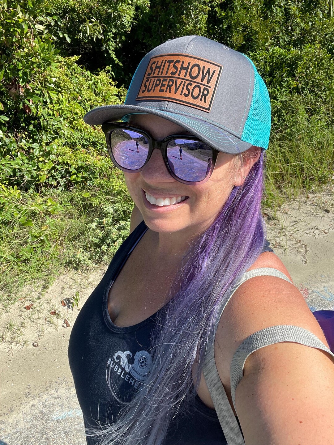 Show Supervisor Funny Trucker Hat - Mesh Baseball Cap For Men & Women, Adjustable Dad Cap - View #5