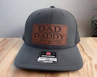 Cappello Da Camionista Con Scritta 'Dad In The Street, Daddy In The Sheets' - Grigio - Regalo Divertente Per Papà, Marito, Fidanzato - 2