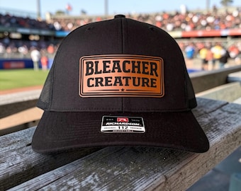 Funny Sports Dad Hat, Bleacher Creature Patch, Richardson 112 Snapback