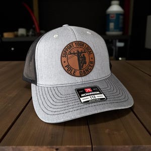Richardson 112 Lineman Trucker Hat, Journeyman Lineman Gifts For Him, Funny Birthday Gift for Blue Collar Man image 11
