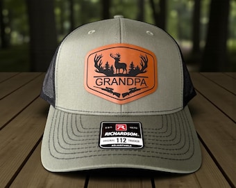 Personalized Grandpa Hunting Hats: Richardson 112