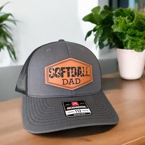 Softball Hats For Men, Soft ball Father's Day Gift for Dad From Daughter