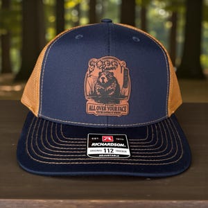Boné de caminhoneiro engraçado Soggy Beaver BBQ para homens, presente inapropriado para o Dia dos Pais, boné de beisebol sarcástico para cunhado