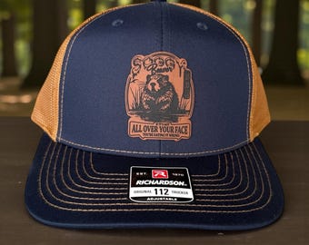 Durchnässte Beaver BBQ Lustige Trucker-Mütze für Männer, unpassendes Vatertagsgeschenk für Papa, sarkastische Baseballmütze für Schwager