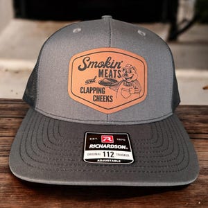 Smokin Meats and Clapping Cheeks Funny Hat Men Inappropriate | BBQ Gift for Man image 13