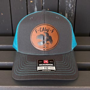 F CAW F Crow Trucker Hat, Sarcastic Bird Patch, Funny Baseball Cap image 20