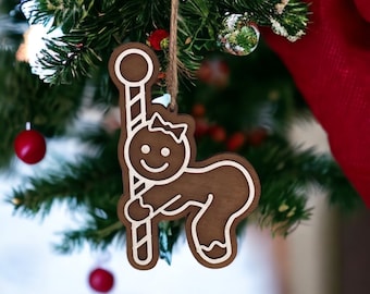 Pole Dancer Christmas Ornament | Gift for Pole Dancer | Gift for Stripper