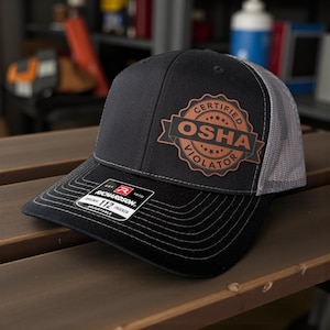 Zertifizierter Osha Violator-Hut für Männer, lustiger Richardson 112 Trucker-Hut für Blue Collar Worker