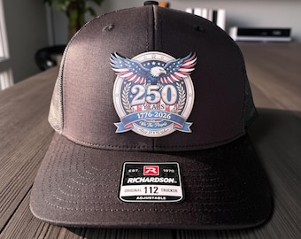 250th Anniversary Trucker Hat for Veterans: Patriotic USA America