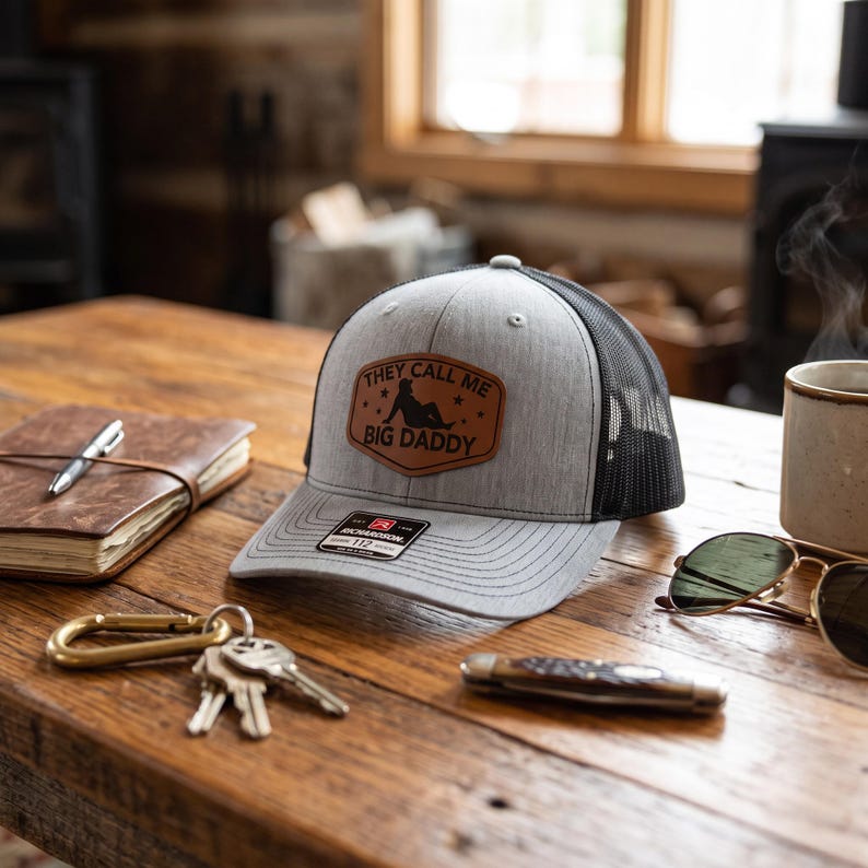 Funny Dad Hat, They Call Me Big Daddy-patch, Richardson 112-snapback afbeelding 19