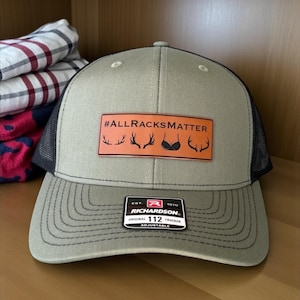 All Racks Matter Hat, Hunting Trucker Hat, Gift for Hunter Husband, Valentine's Day Gift For Boyfriend immagine 13
