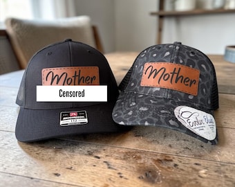 Matching Couple Hats, Funny Couples Trucker Hats, Mother F*cker Hat Set