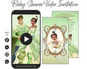 Princess and the Frog Tiana Baby Shower Video Invitation