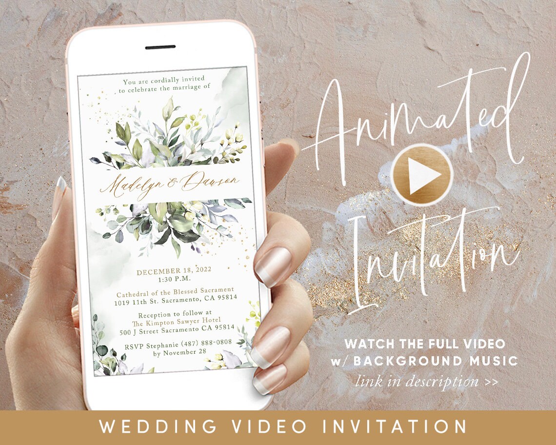 personalized einvitation Animated Invitation Electronic Birthday