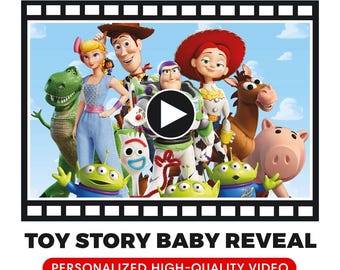 Toy Story Boy or Girl Baby Gender Reveal Video