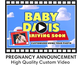 Toy Story Pregnancy Announcement Video: Personalized Movie Trailer