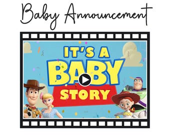 It's A Baby: Toy Story Pregnancy Reveal Announcement Video