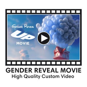 Ein neues Abenteuer beginnt mit Gender Reveal UP Baby-Ankündigungsvideo