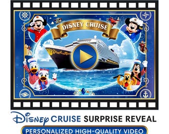 Cruise Trip Reveal Surprise Personalized Video