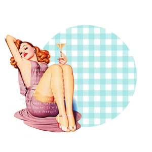 Sassy retro vintage sublimation background digital download svg png pin up girls clip art commercial use