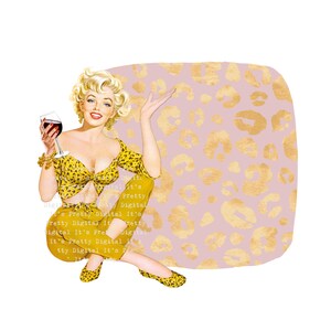 Retro housewives sublimation background pinup ladies svg png pin up girls clip art commercial use