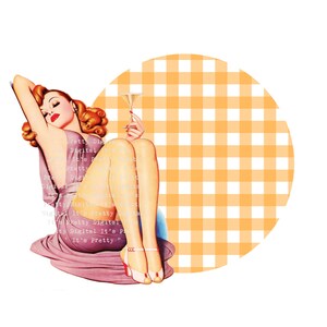 Retro vintage pin up ladies housewives svg sublimation background png clip art pinup girls commercial use