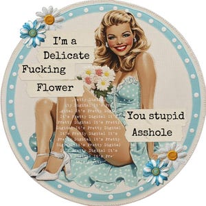 freche Retro snarky vintage Pin-up-Mädchen Damen Sublimationsdatei svg png Clip Art kommerzielle Nutzung Hausfrauen