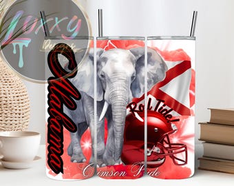 Alabama Roll Tide 60 cl smalt glas (endast digital nedladdning)