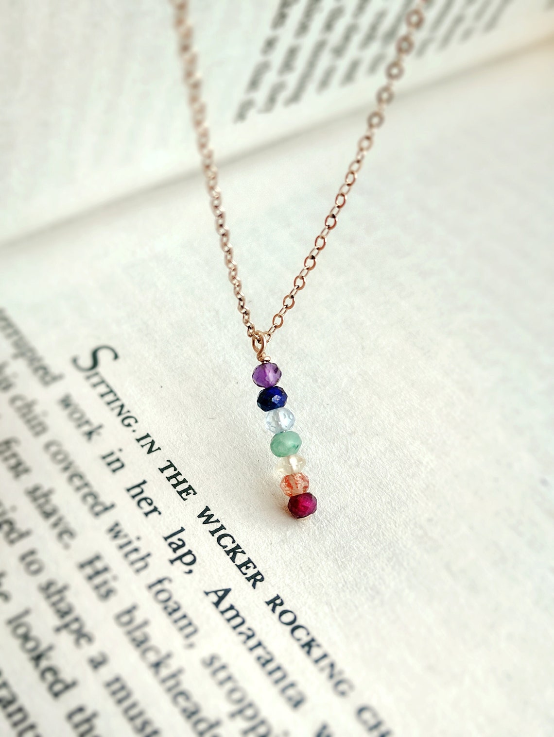 Tiny Chakra Necklace