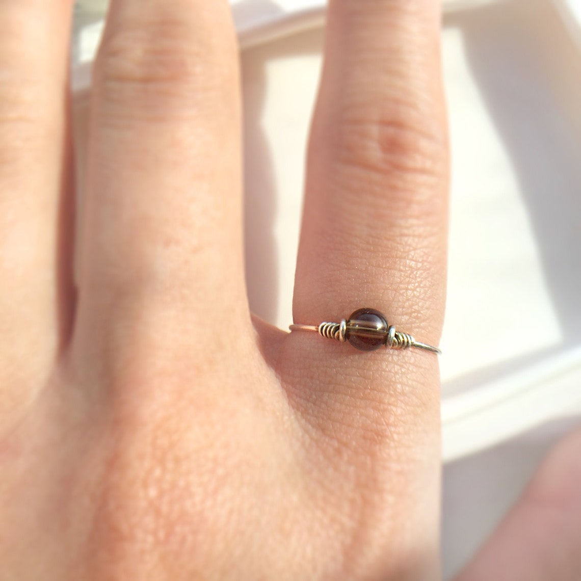 Smoky Quartz Ring